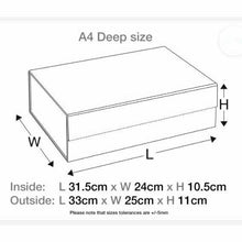 Load image into Gallery viewer, Photo Ribbon Box Size Guide