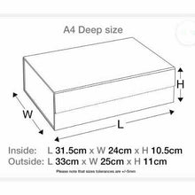 Load image into Gallery viewer, Photo Ribbon Box Size Guide