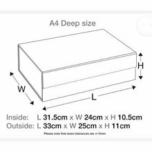 Load image into Gallery viewer, Photo Ribbon Box Size Guide