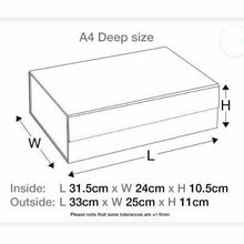 Load image into Gallery viewer, Photo Ribbon Box Size Guide