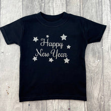 Load image into Gallery viewer, Childrens Happy New Year T-shirt, Kids New Year Outfit - Little Secrets Clothing