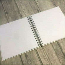 Load image into Gallery viewer, Inside of White scrapbook