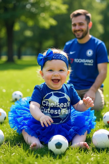 ⚽ Dressing Your Baby in a Football Tutu Romper: Cute Meets Kick-Off!