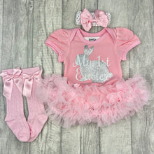 Load image into Gallery viewer, Baby Girl 1st Easter Pink Outfit Set
