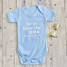 Load image into Gallery viewer, Our 1st Father&#39;s Day Bodysuit
