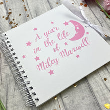 Load image into Gallery viewer, A Year In The Life Of... Personalised Baby Memories Scrapbook
