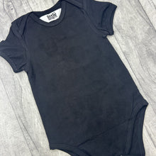 Load image into Gallery viewer, Custom Your Own Black Short Sleeve Baby Romper
