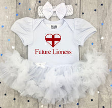 Load image into Gallery viewer, Future Lioness World Cup England Football Tutu Romper
