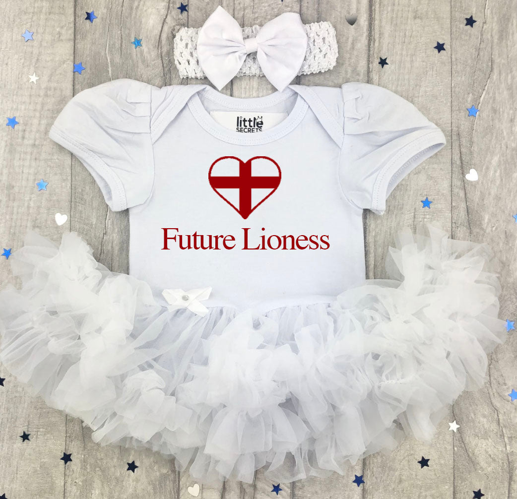 Future Lioness World Cup England Football Tutu Romper - Little Secrets Clothing
