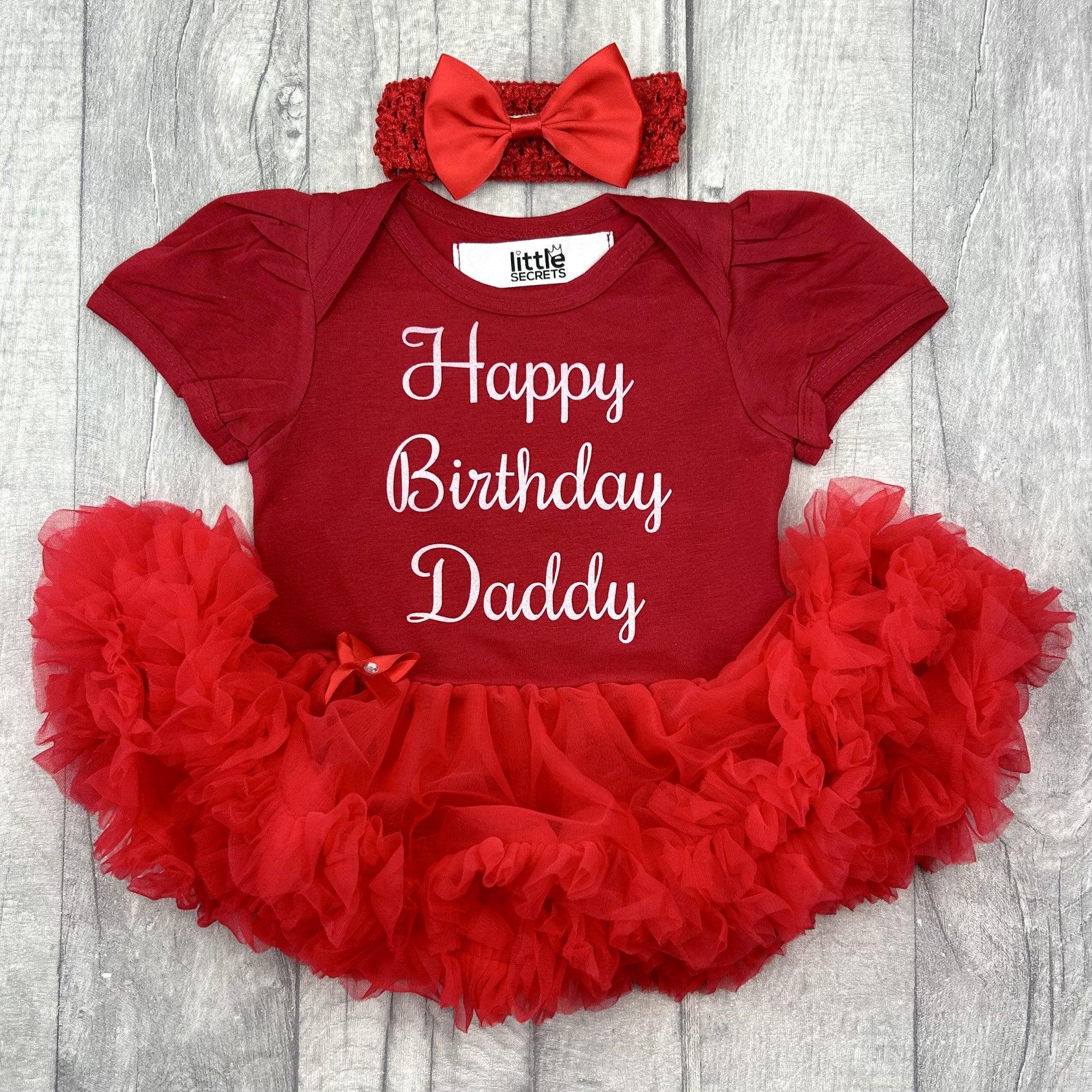 happy birthday daddy baby girl outfit