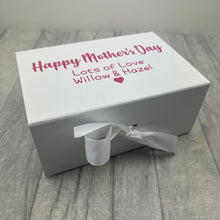 Load image into Gallery viewer, Personalised Happy Mother&#39;s Day Gift Box, Small Keepsake Box
