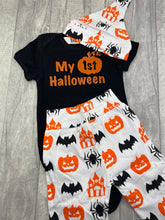 Load image into Gallery viewer, Baby My 1st Halloween Outfit
