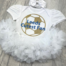 Load image into Gallery viewer, Leeds Cutest Fan Tutu Romper
