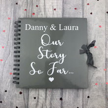 Load image into Gallery viewer, Personalised Couples Scrapbook Gift, Our Story So Far... - Little Secrets Clothing
