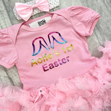 Load image into Gallery viewer, Personalised 1st Easter Bunny Tutu Romper

