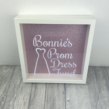 Load image into Gallery viewer, Personalised Prom Dress Fund Saving Money Box Gift
