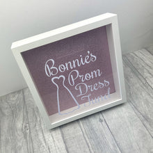 Load image into Gallery viewer, Personalised Prom Dress Fund Saving Money Box Gift
