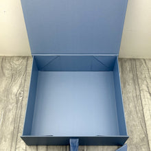 Load image into Gallery viewer, Personalise Your Own Light Blue Gift Keepsake Ribbon Box
