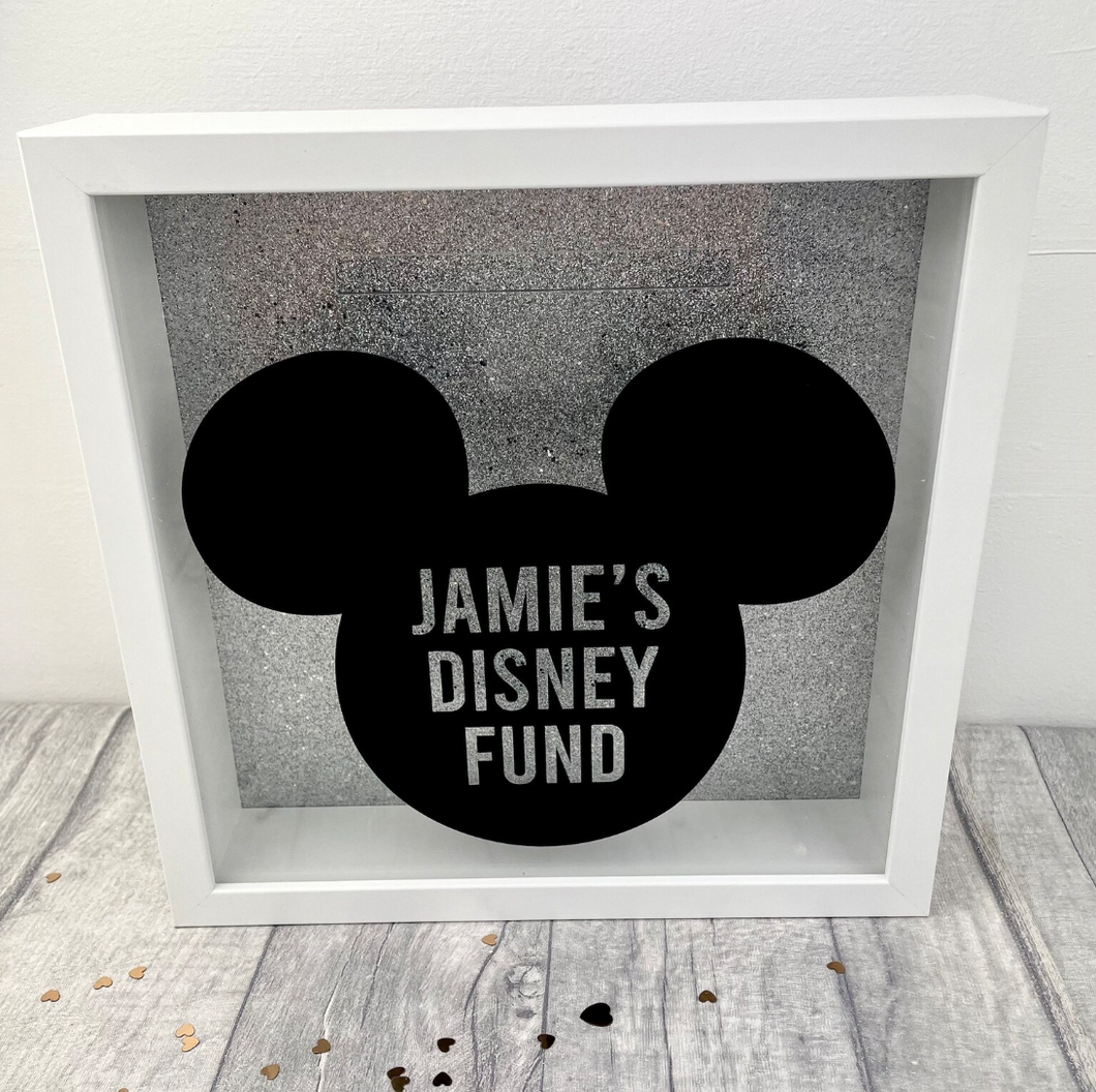 Personalised Disney Fund Mickey Mouse Saving Money Box