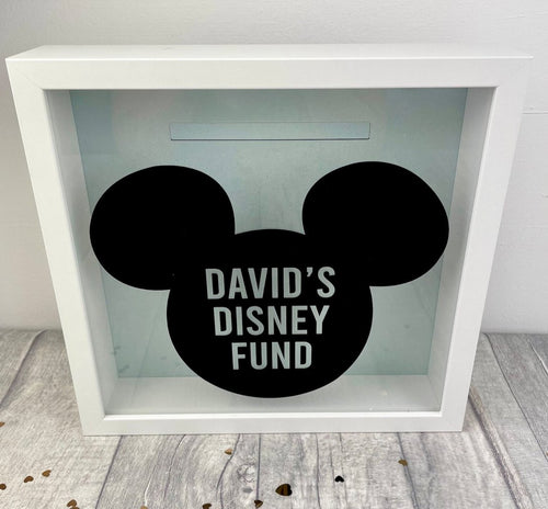 Personalised Disney Fund Mickey Mouse Saving Money Box - Little Secrets Clothing