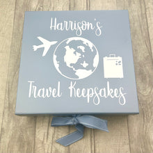 Load image into Gallery viewer, Personalised Travel Keepsakes Memory Gift Box
