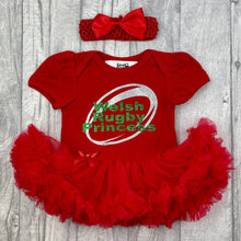 Load image into Gallery viewer, Welsh Rugby Princess Tutu Romper
