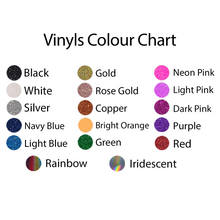 Load image into Gallery viewer, Vinyl Colour Chart
