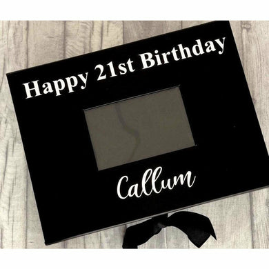 Personalised Birthday A4 Photo Keepsake Gift Box