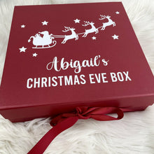 Load image into Gallery viewer, Christmas Gift Set, Includes Personalised: Pyjamas, Christmas Tree Bauble Decoration &amp; Christmas Eve Box
