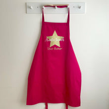 Load image into Gallery viewer, Personalised Star Baker Adult Baking/ Cooking Apron, Mother&#39;s Day Gift
