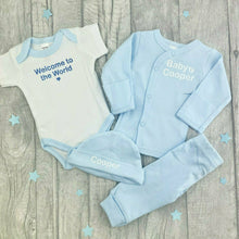 Load image into Gallery viewer, Personalised Luxury 4 Piece Premature Baby Clothing Set
