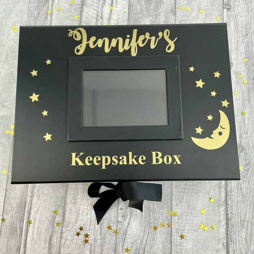 Personalised Baby Photo Keepsake Box A4 Memory Gift