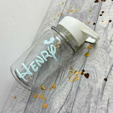 Load image into Gallery viewer, Small Personalised Mickey Mouse Children&#39;s School Water Bottle - Little Secrets Clothing
