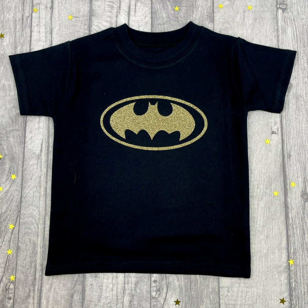 WORLD BOOK DAY! Batman Boy's, DC's Inspired Children's Top, Short Sleeve T-Shirt