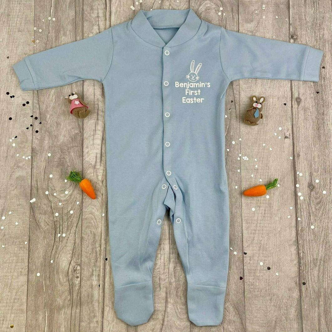 Baby Personalised First Easter Sleepsuit - Little Secrets Clothing