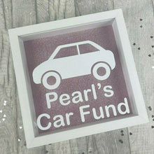 Load image into Gallery viewer, Personalised &#39;Car Fund&#39; Saving Money Box Gift
