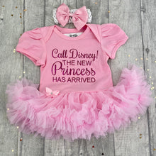 Load image into Gallery viewer, Call Disney! The New Princess Has Arrived Tutu Romper
