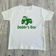 Load image into Gallery viewer, Daddy&#39;s Boy, Boy&#39;s Tractor T-Shirt - Little Secrets Clothing

