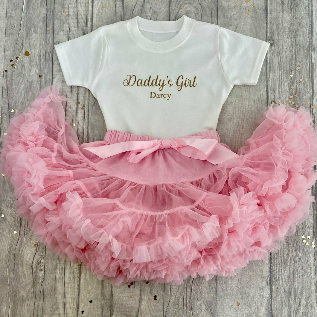 Personalised Daddy's Girl Boutique Set - Little Secrets Clothing