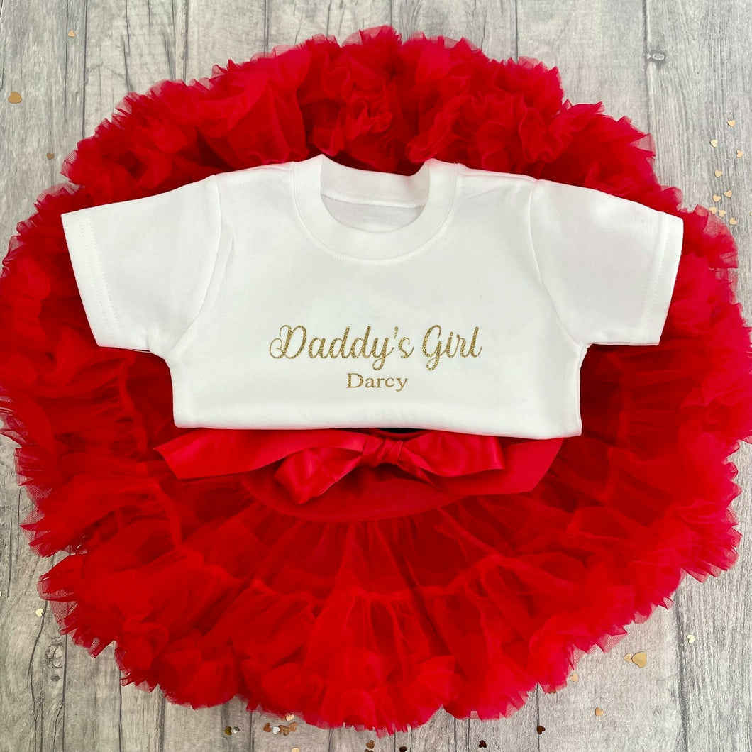 Personalised Daddy's Girl Boutique Set - Little Secrets Clothing