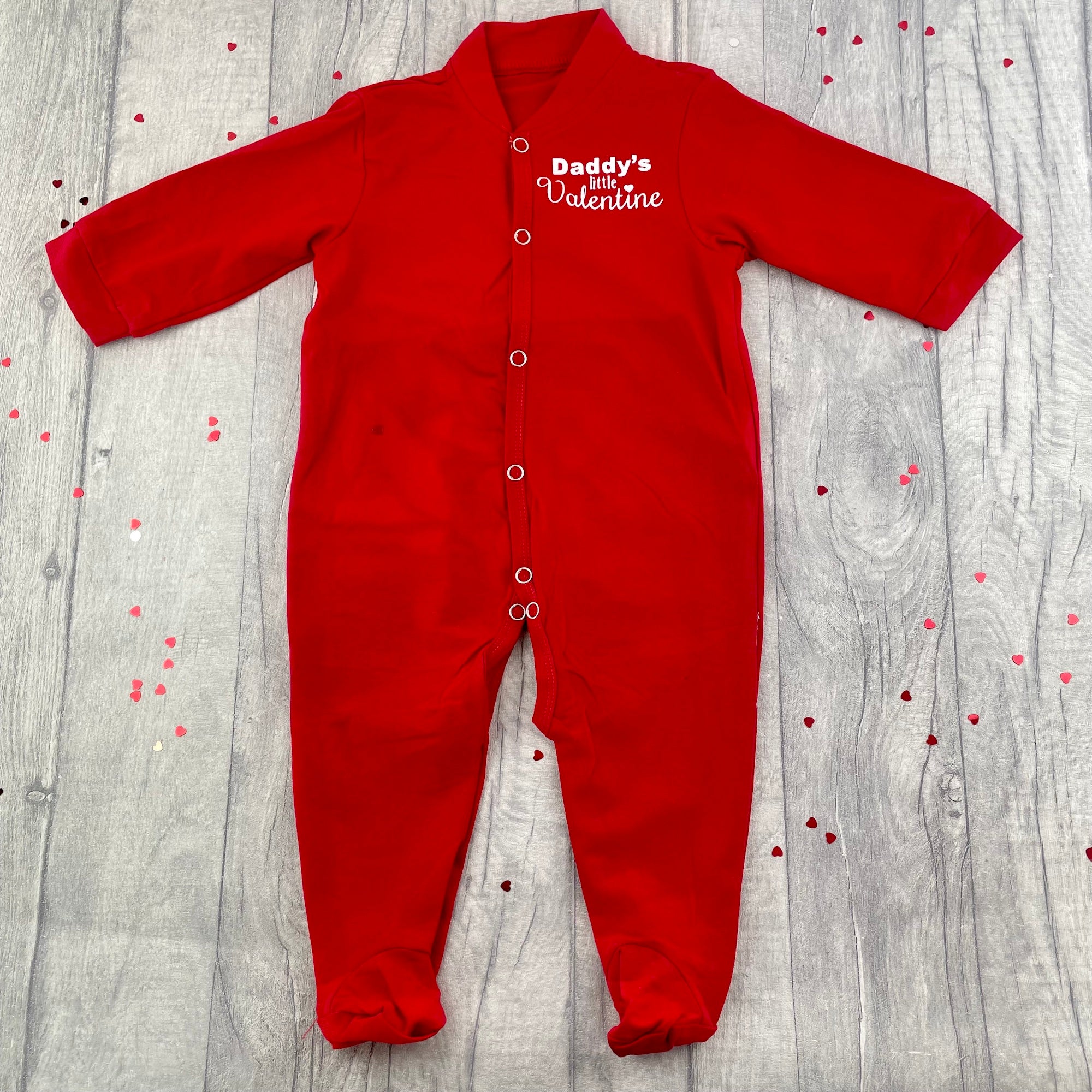 Daddy's valentine newborn outfit best sale