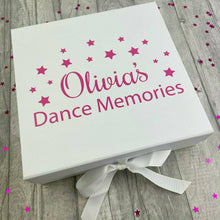 Load image into Gallery viewer, Personalised Dance Memories Keepsake Gift Box
