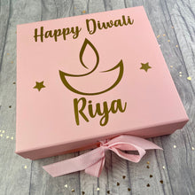 Load image into Gallery viewer, Personalised Happy Diwali Hindu Celebration Keepsake Gift Box

