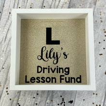 Load image into Gallery viewer, Driving Lesson Fund, Learner Driver Money Box, Personalised Saving Gift
