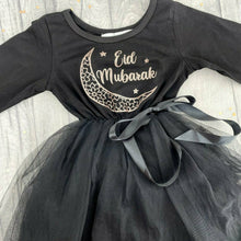 Load image into Gallery viewer, Eid Mubarak Girls Tutu Dress - Little Secrets Clothing
