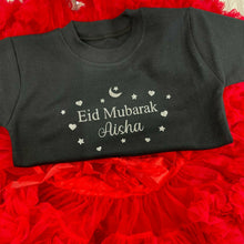 Load image into Gallery viewer, Eid Mubarak Personalised Boutique Skirt &amp; Top Set - Little Secrets Clothing
