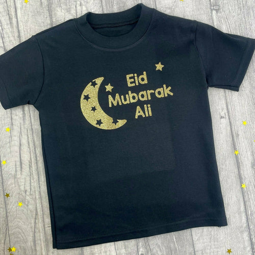Personalised Eid Mubarak Boys T-Shirt - Little Secrets Clothing