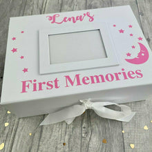 Load image into Gallery viewer, Personalised Baby Photo First Memories 1st Birthday Gift Box
