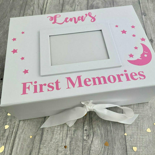 Personalised Baby Photo First Memories 1st Birthday Gift Box