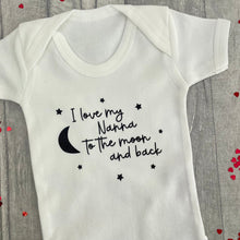 Load image into Gallery viewer, Personalised I Love My Nanna Newborn Baby Vest - Little Secrets Clothing
